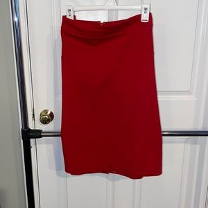 Rafaella red skirt